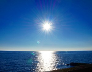 元旦の太陽